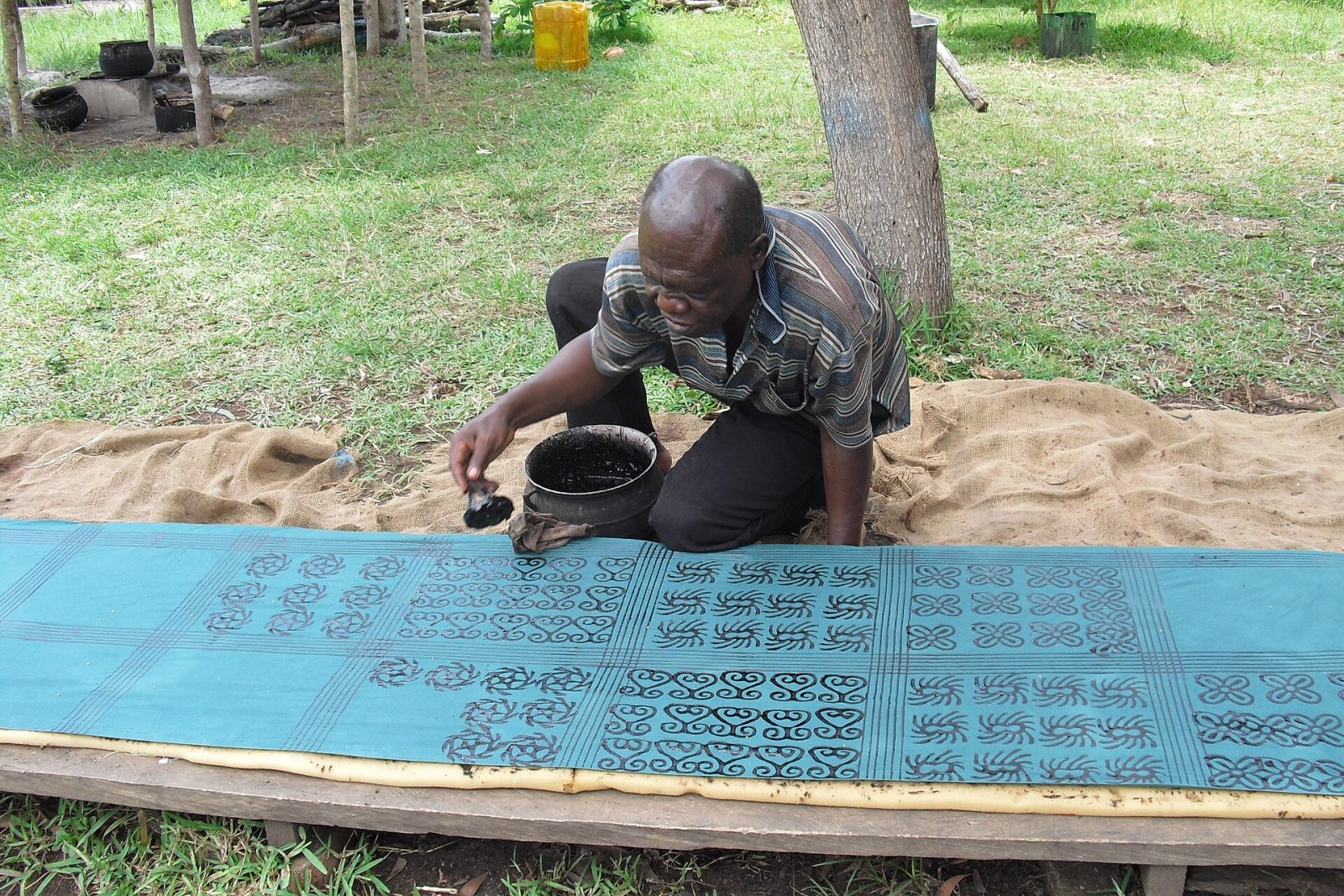 Adinkra printing