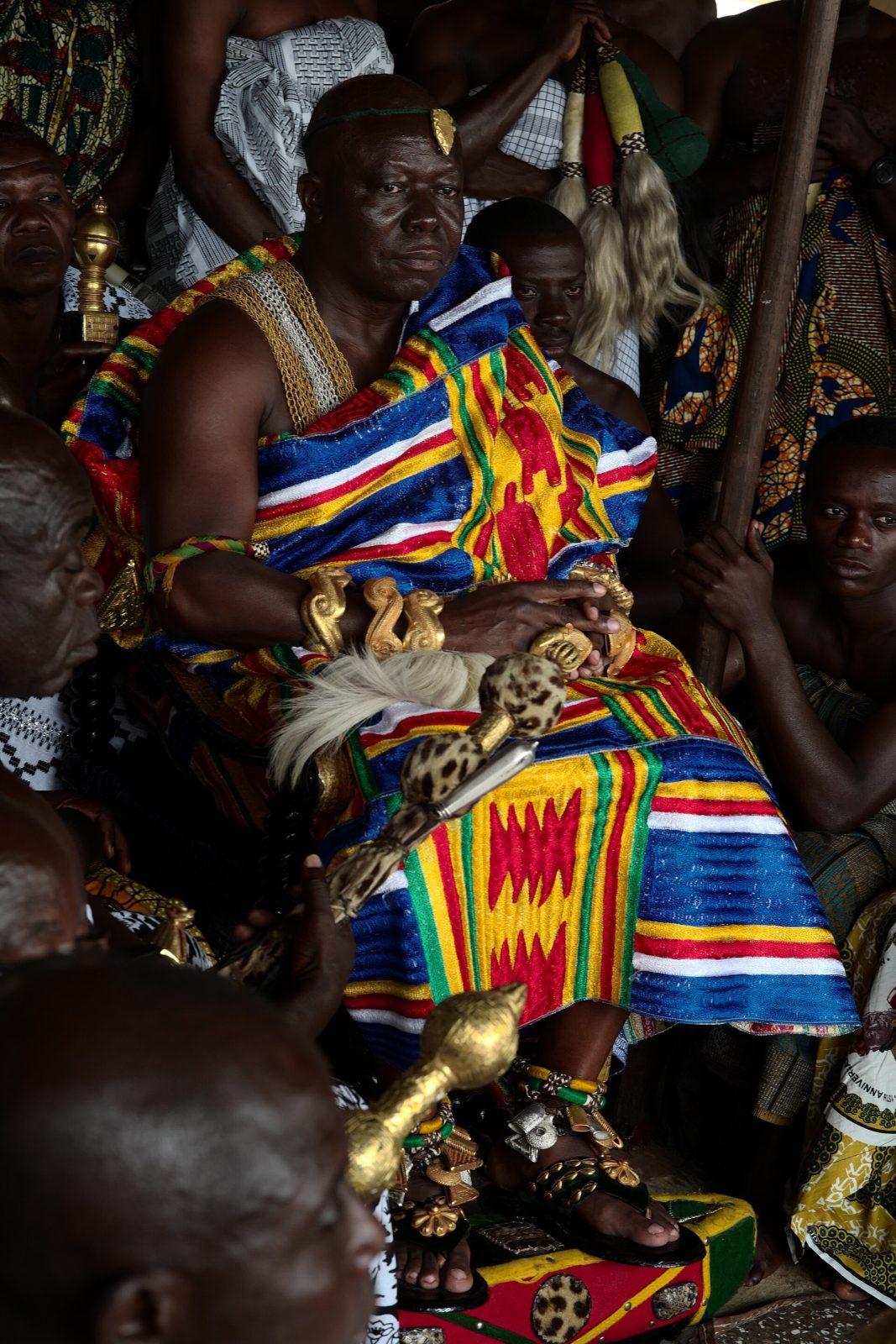 Asantehene Otumfuo Nana Osei Tutu II, Kumasi, Ghana