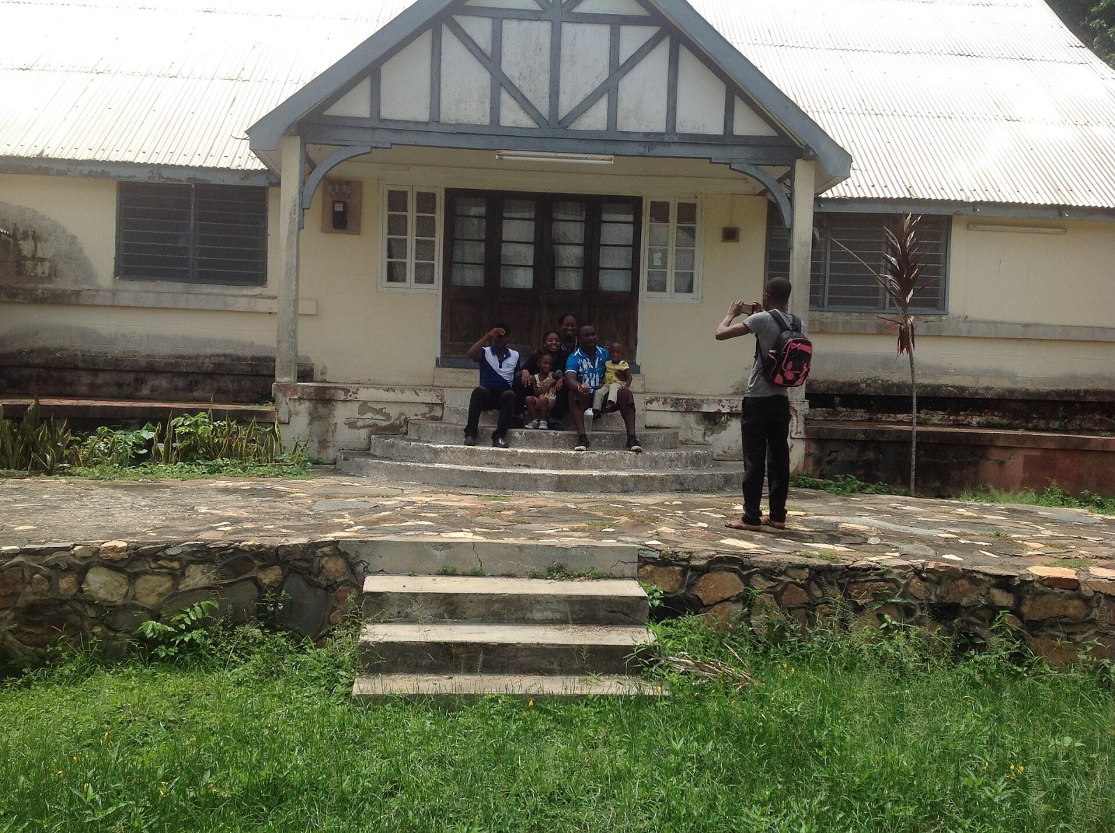 The canopy house at Bunso