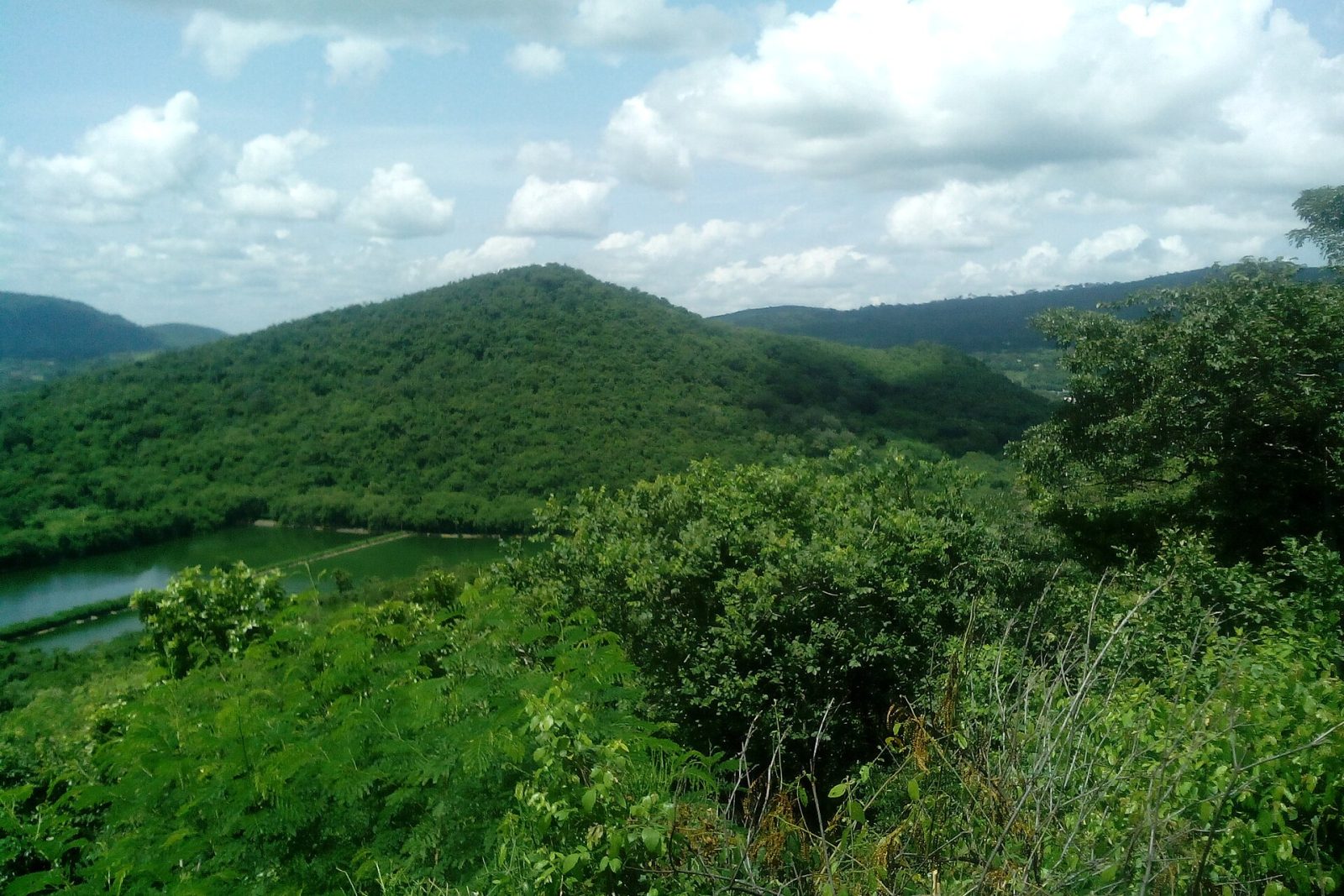 Lake Volta near Akosombo