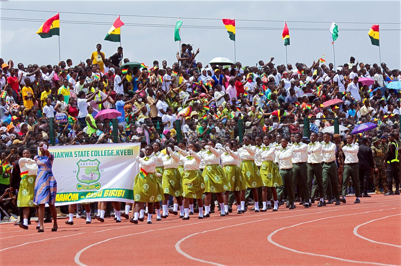 Ghana Independence day march