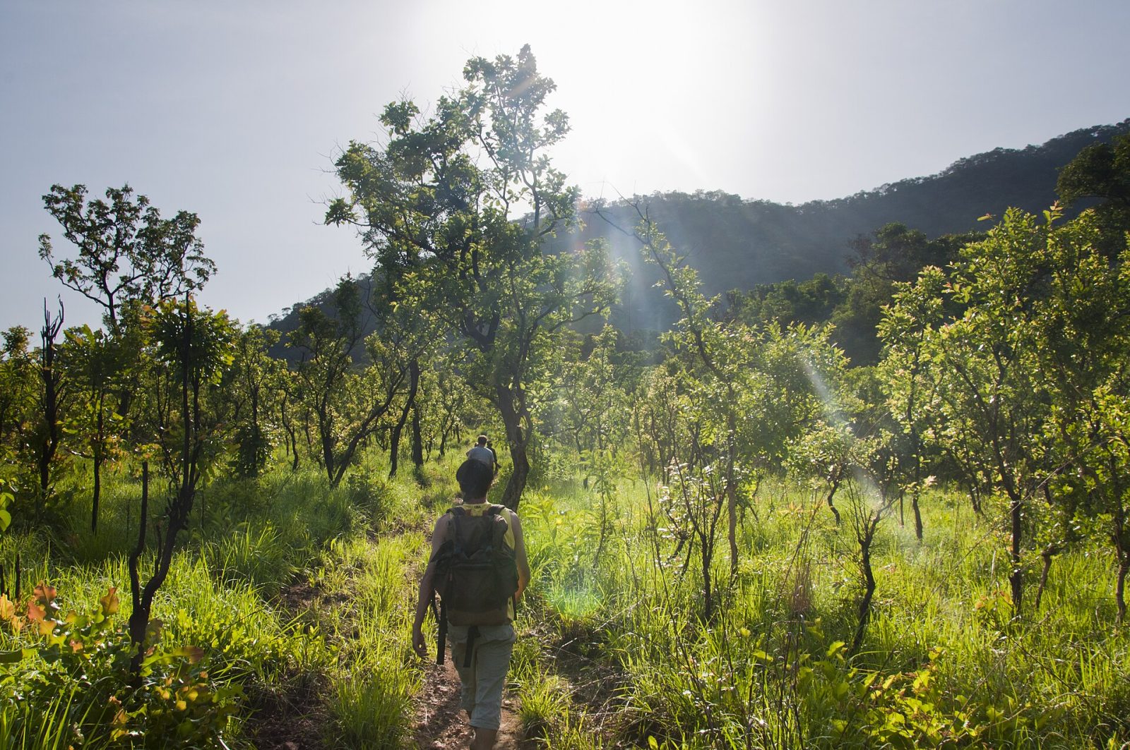 Hiking at Kyabobo National Park