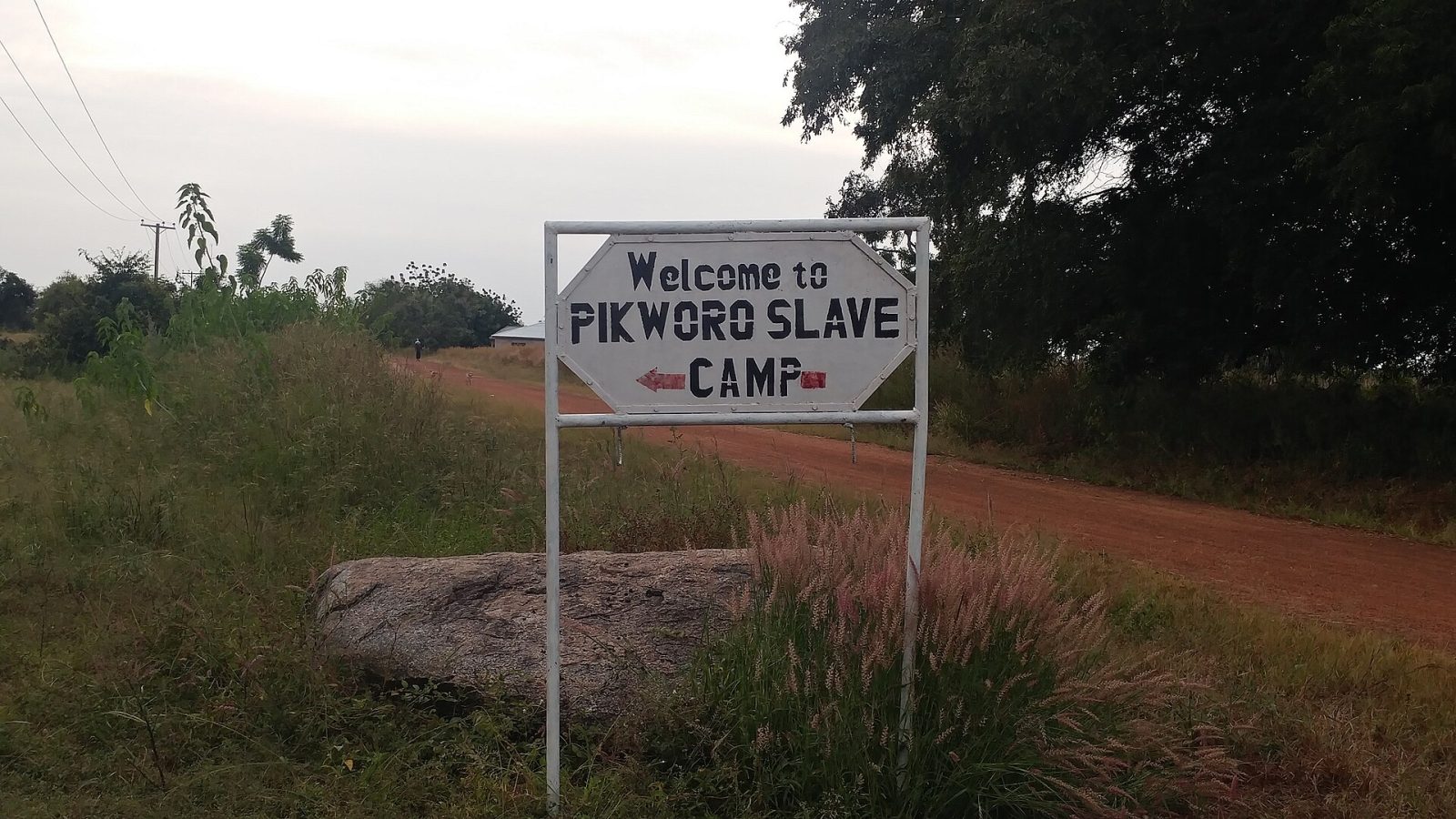 Rocks at the Pikworo slave camp, Paga