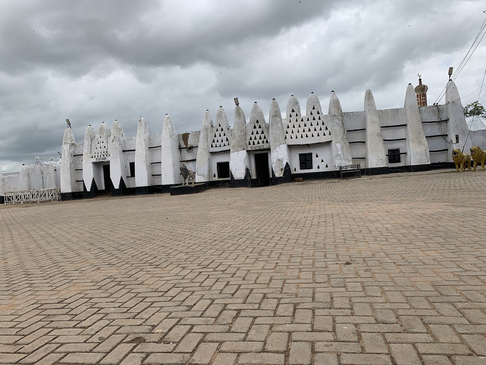 The Wa Naa palace in Wa