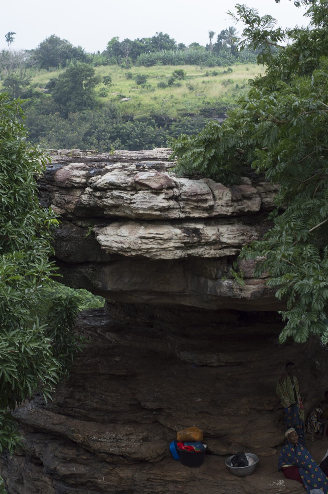 Umbrella Rock in Ghana